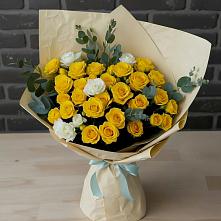 Букет цветов из:  Розы в Введенское