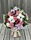 Букет цветов из: Альстромерии, Гвоздики, Розы и Хризантемы в Введенское