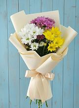 Букет цветов из:  Хризантемы #REPLACE_PRED# Введенское