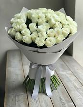 Букет 35 Белых роз в Введенское