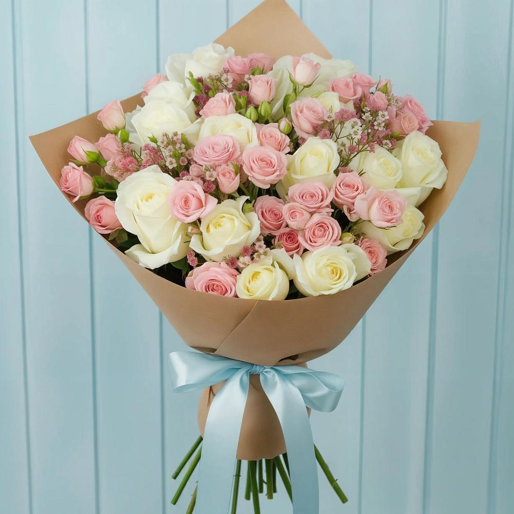 Букет цветов из: Розы в Введенское