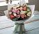 Букет цветов из: Розы, Лизиантусы и Гвоздики в Введенское