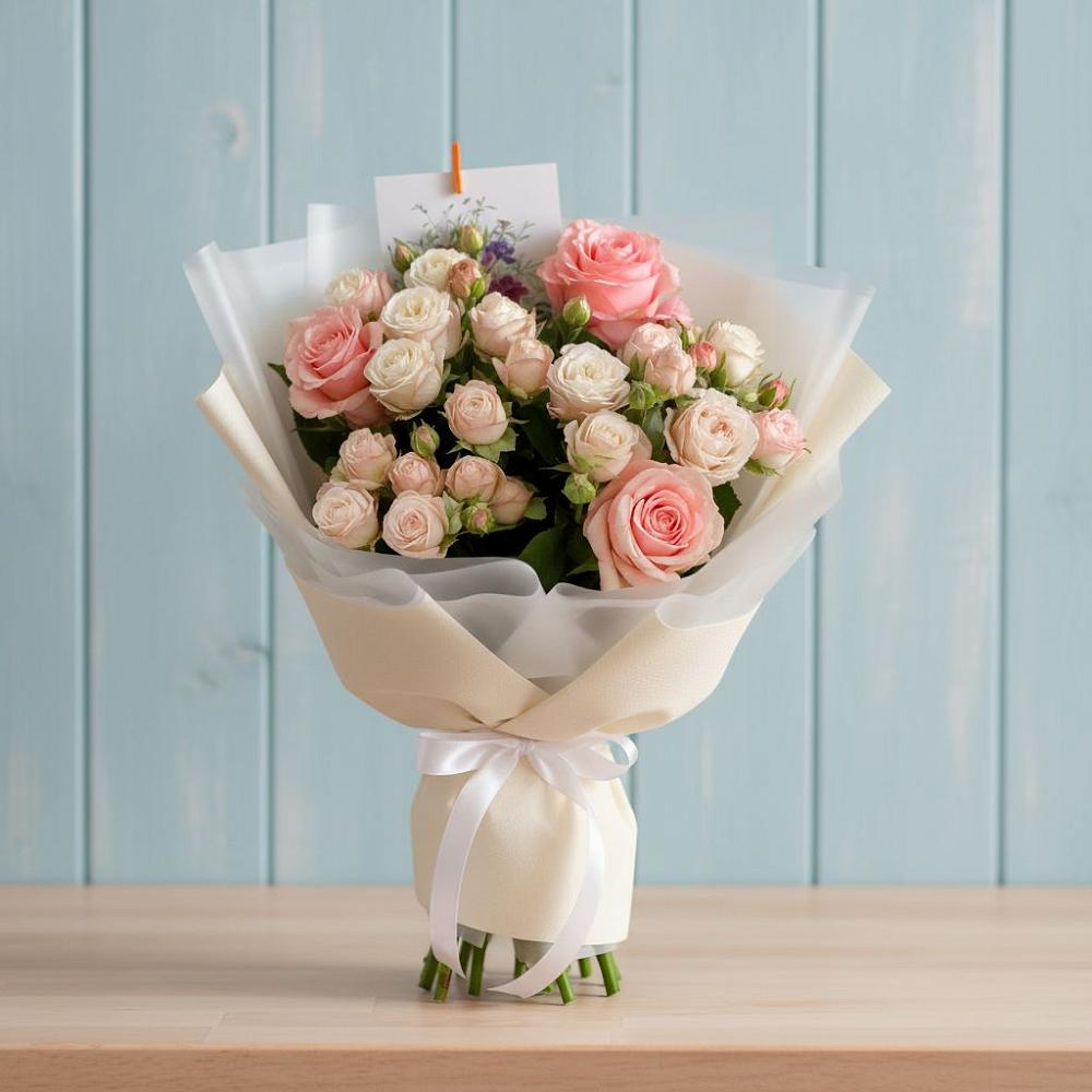 Букет цветов из: Розы в Введенское