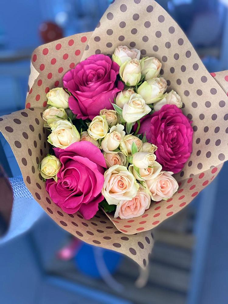 Букет цветов из: Розы в Введенское