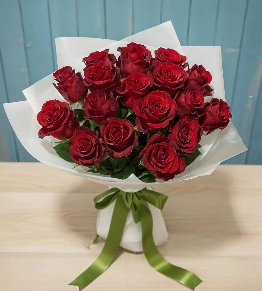 Букет Красные розы в Введенское