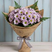 Букет цветов из:  Хризантемы #REPLACE_PRED# Введенское