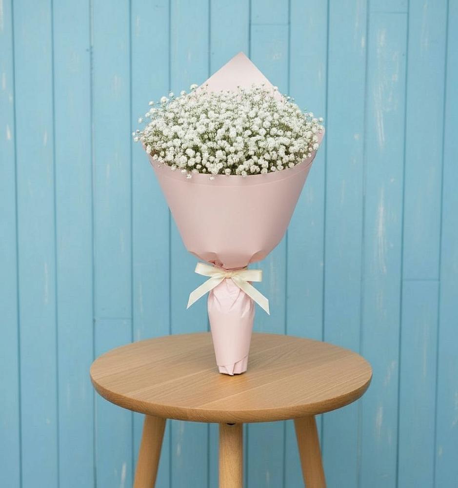 Букет цветов из: Гипсофила в Введенское