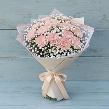 Букет цветов из:  Гвоздики в Введенское