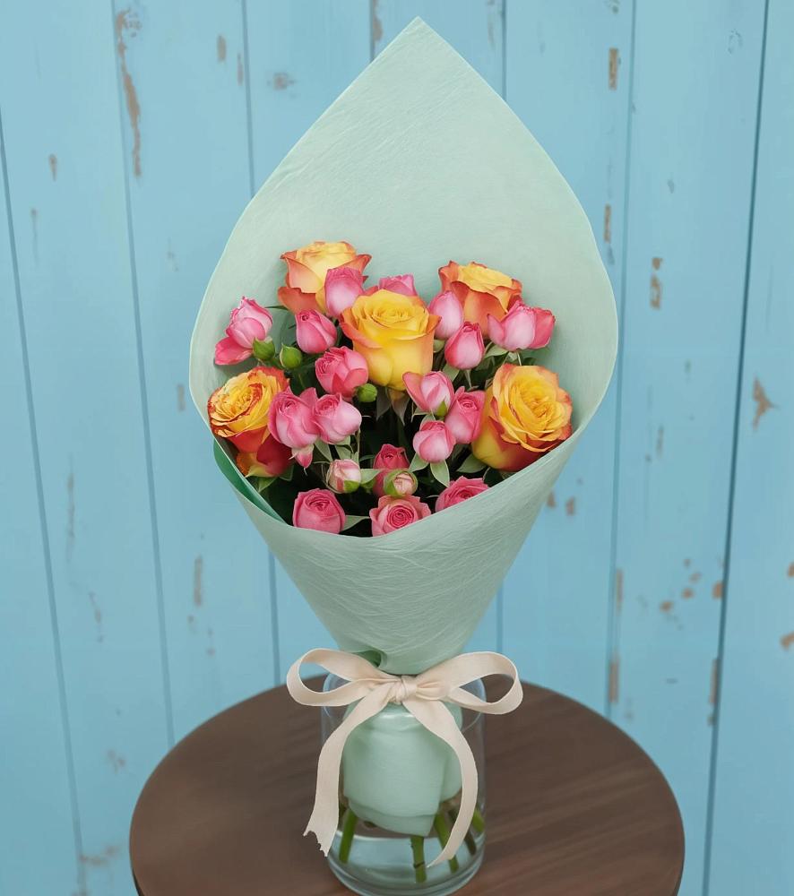 Букет цветов из: Розы в Введенское