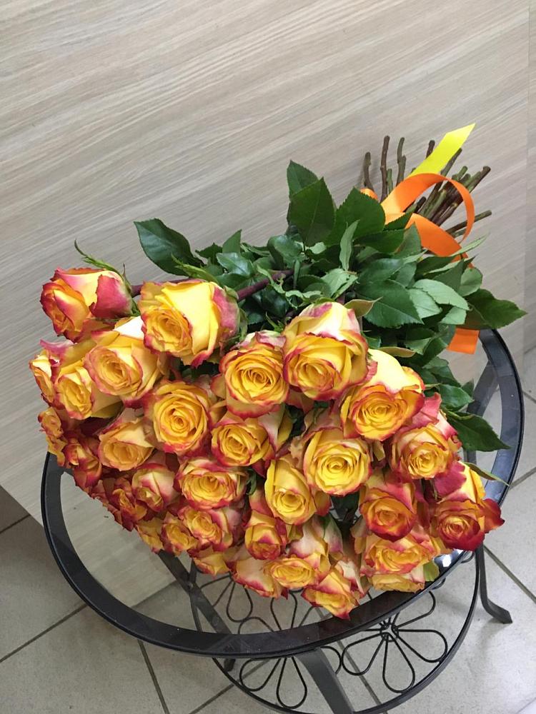 Букет Желтые розы в Введенское