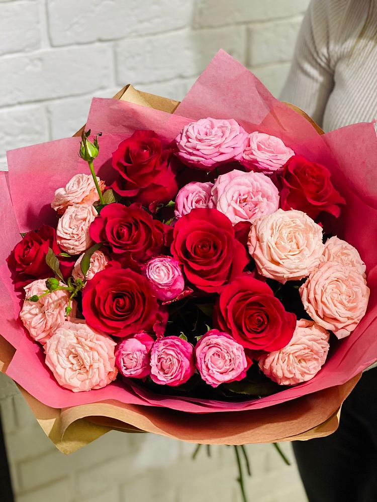 Букет цветов из: Розы в Введенское