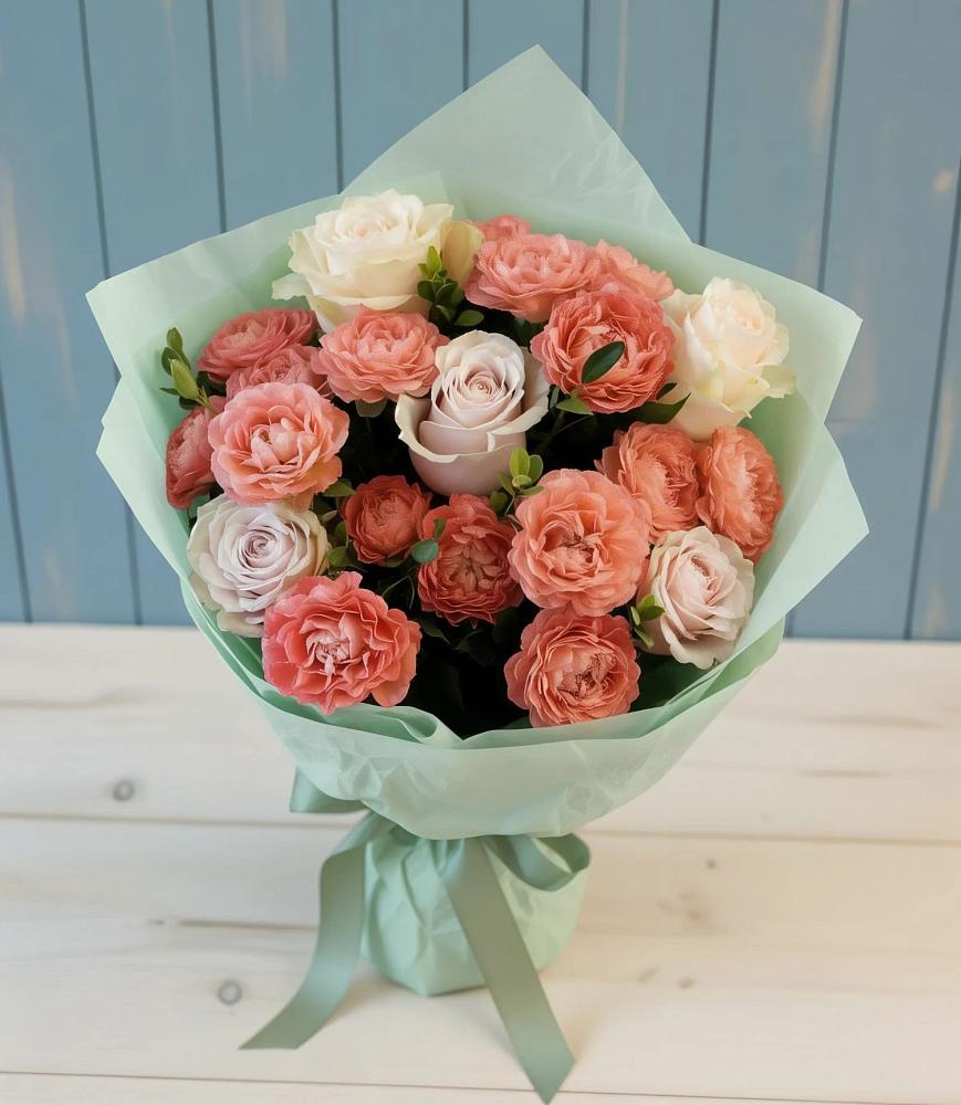 Букет цветов из: Розы в Введенское