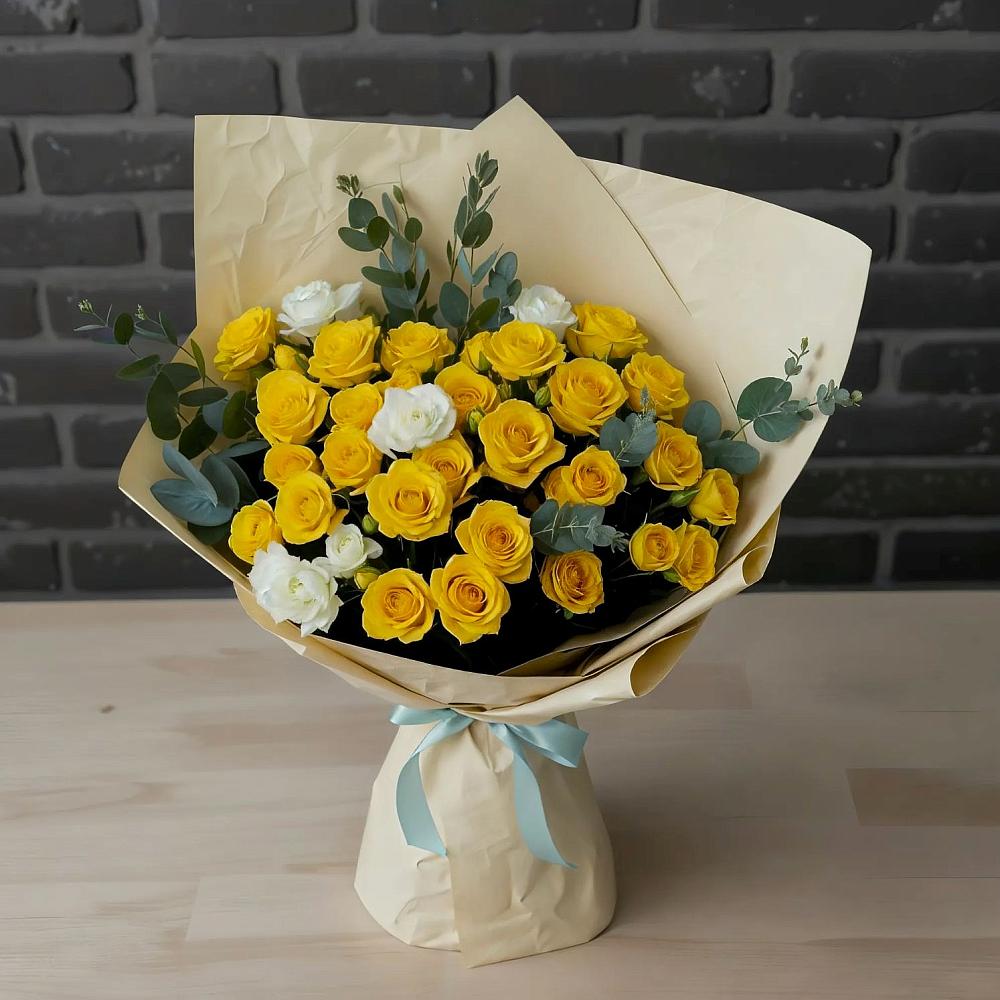 Букет цветов из: Розы в Введенское