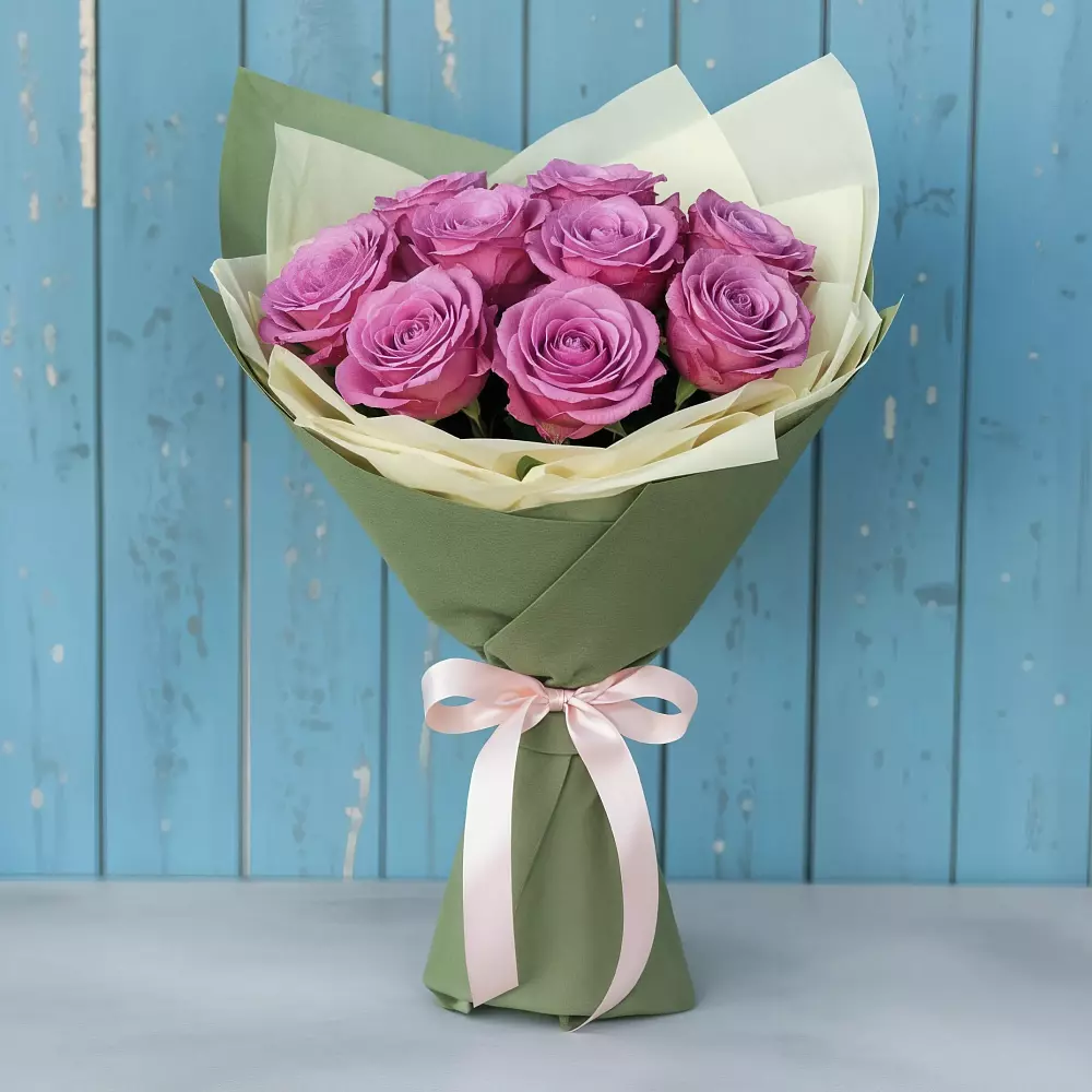 Букет Розы Фёрст Леди в Введенское