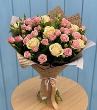 Букет цветов из:  Розы в Введенское