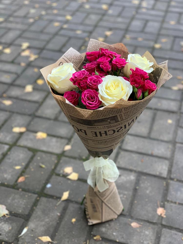 Букет цветов из: Розы в Введенское