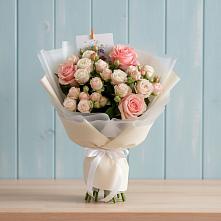 Букет цветов из:  Розы #REPLACE_PRED# Введенское