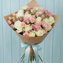 Букет цветов из:  Розы в Введенское