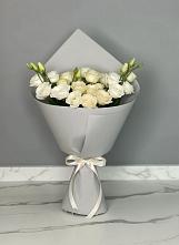 Букет цветов из:  Розы и Лизиантусы в Введенское